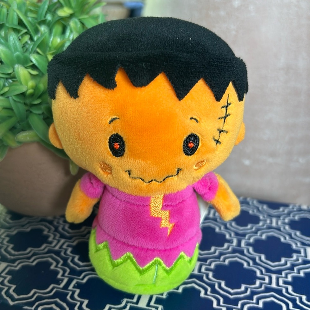 Fall Holiday Hallmark Halloween Frankenstein Monster Itty Bittys Mini Plush Doll